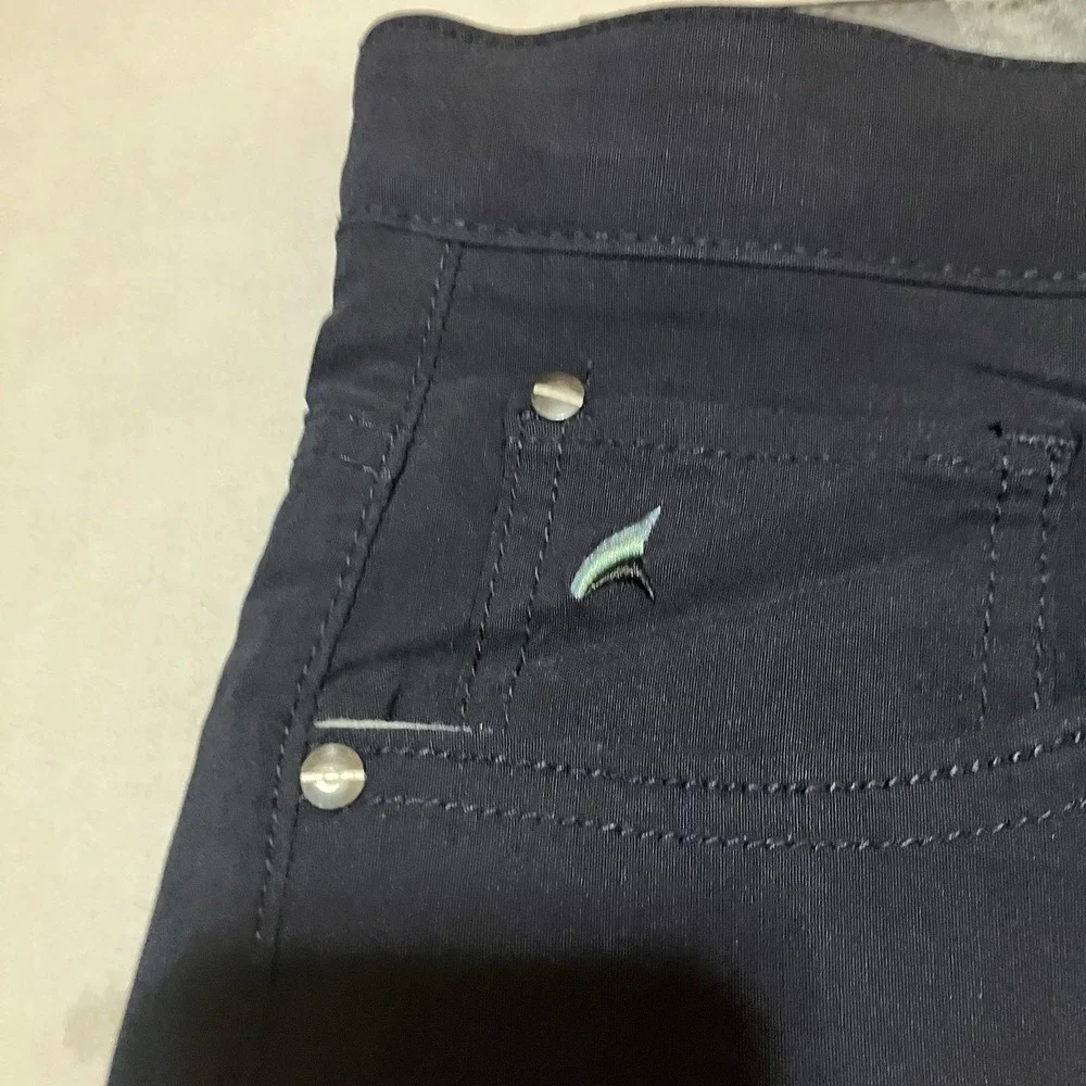 Tailor Vintage Men Size 36 X 32 Navy Performance Tech Golf Canaan Slim Fit Pants